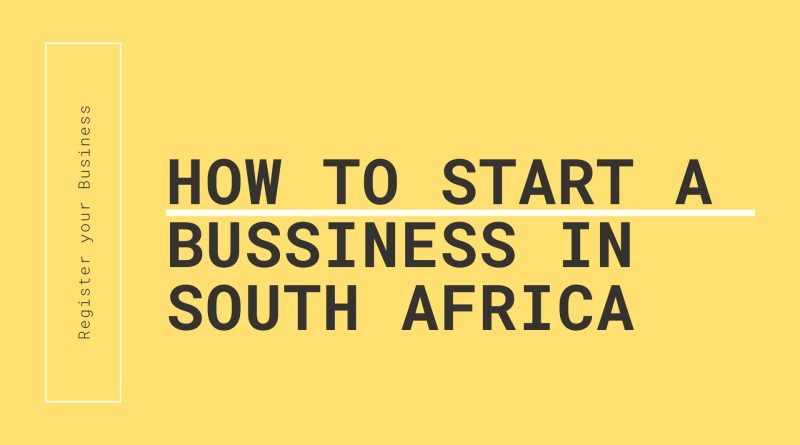 Register a Business in South Africa